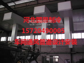 汽配厂夏季生产车间区域降温设施图片